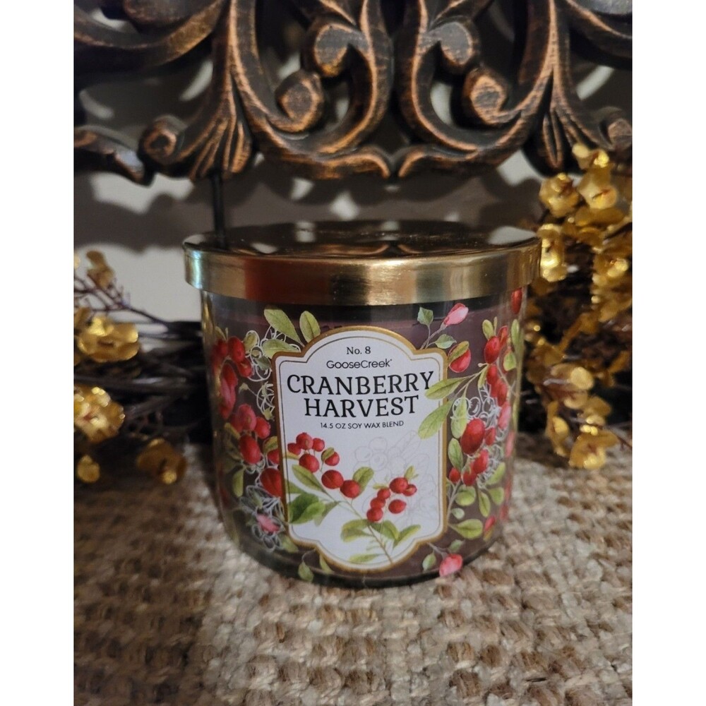 Goose Creek Cranberry Harvest 3-wick Candle